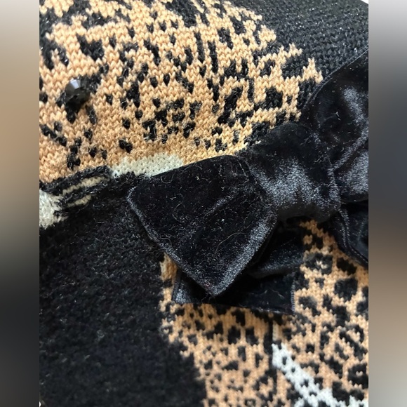 KATE SPADE NY Leopard Critter Scarf - Picture 3 of 12